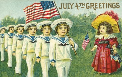 Independence Day Card by American School